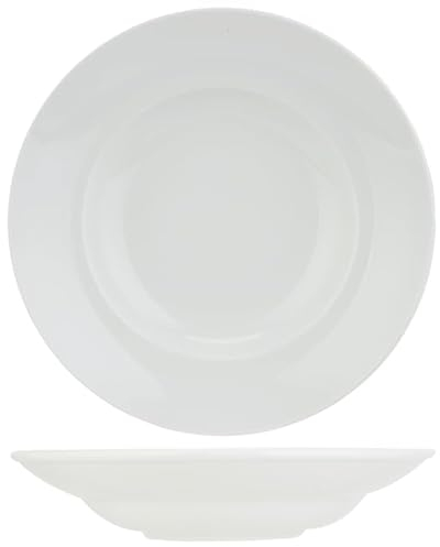 METRO Professional Pastateller Anla, Porzellan, ¨ 27 cm, wei§, 6 StÃck