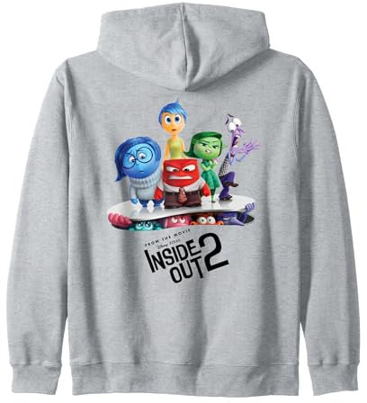 Disney and Pixar’s Inside Out 2 New Emotions Poster Official Kapuzenjacke