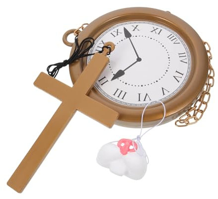 ABOOFAN Einzigartige Hasennase Halskette Kreuz für Karneval Party Deko Set