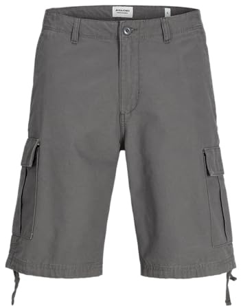 JACK & JONES Herren Jpstcole Barkley Jjcargo Shorts Sn Cargoshorts 12248685,Castlerock,S