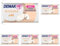 Demak'Up Sensitive Wattepads/Abschminkpads, 1-Set (Packung mit 5 Stück, 48 Stück (5er Pack), Baumwolle, Rechteckig, Sanftes Reinigen für empfindliche Haut, Hautfreundlich)