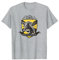 Harry Potter Poufsouffle Quidditch Bouclier vieilli T-Shirt