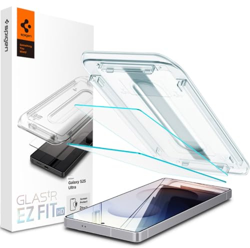 Spigen Galaxy S25 Ultra Glas Displayschutzfolie 2 Stück - AGL09082
