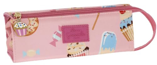 Camomilla Milano Necessaire Trucco Donna, Astuccio Make-up, Collezione Candy, Misura M, Colore Rosa