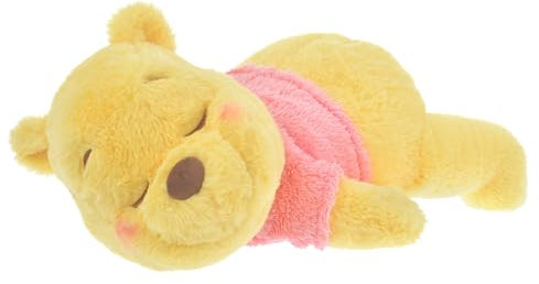 Disney Store Official Grande Peluche Winnie l'ourson endormi, 50 cm/20, Peluche Ourson, Convient dès la Naissance, adapté à Tous Les âges