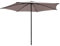 Acomoda Textil – Sombrilla de Jardín Inclinable con Sistema Push UP. Parasol de Aluminio Toldo Octogonal Resistente a Rayos UV, Sombrilla para Terraza, Restaurante y Patio 300x220 cm. (Topo)