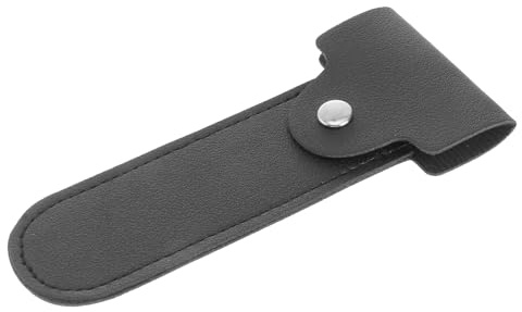 PU Leder Reise Rasiereretui für Sicherheitsrasierer Braun | Leichtes Etui mit Feuchtigkeitsbarriere, Schützt Klingen Unterwegs, für Tasche und Kurzreisen