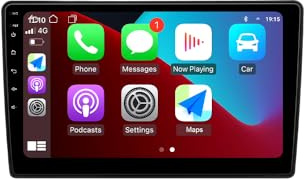 Android 14 10.1-Zoll-Autoradio für Citroen C5 2008-2017 unterstützt kabelloses Carplay/Android Auto, Lenkradsteuerung, WLAN/4G, FM 4-Kern 2GB & 64GB