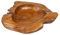 riess-ambiente Exklusive Teak Holz Schale 30cm NATURE ROOT massives Wurzelholz natur handgefertigt Teakholz Holzschale Dekoration Schlüsselaufbewahrung Teakschale Deko Schalen Holzschalen