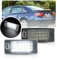NSLUMO Led License Plate Light 18leds White Rear Number Plate Lamp Assembly Direct Replacement For A-udi A4 A5 TT