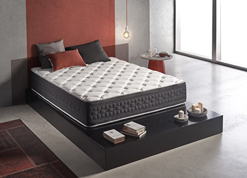 SIMPUR RELAX | Materasso alta qualitá Grand Class Memory 200x200 alto 30 cm | Con 11 zone di portanza differenziata.| Grado Rigidità H2-H3 Ergonomico. | Resistente e Solidissimo.| EXTRA CONFORT…