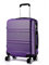 KONO Reisekoffer Groß Leicht Hartschalenkoffer Trolley Koffer mit 4 Rollen und TSA Schloss, 74x48x30cm, 94Liter, Zwillingsrollen Rollkoffer, ABS Hartschale (Violett, XL)