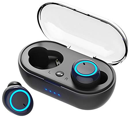 Auriculares Y50 Auriculares Bluetooth TWS Control Táctil Cancelación de Ruido Auriculares Inalámbricos 5 0 Auriculares Inalámbricos Bluetooth para Deporte