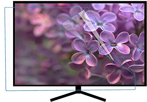 Protecteur D'écran TV Film Mat Anti-reflet, 65-70 Pouces Anti-Rayures Blessure Anti-lumière Bleue, Pas de Bulle, Convient à L'écran LCD, LED, 4k, QLED,Matte-70inch(1563x908MM)