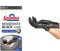 Spontex Gants jetables en nitrile noir résistant noir, 100 pièces, sans latex et sans poussière, multi-usages, taille S/M