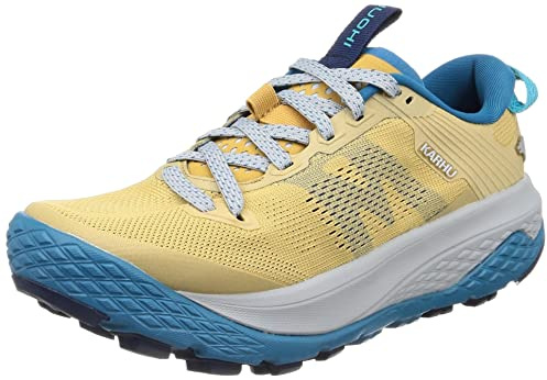 Karhu Ikoni Traillaufschuh für Damen, Weizen/Kristallblaugrün, 40 EU