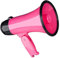 Ocnvlia Haut-Parleur MéGaphone Compact 25 W PA MéGaphone - avec SirèNe IntéGréE, Enregistreur Vocal, Ouvre-Bouteille, Rose