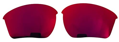 Remplacement oakley Half Jacket 2.0 XL/1,5 mm polarisé/facile à installer (dark red)