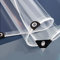 AMXFS Transparente Plane mit Ösen 0.35mm wasserdichte Klare Abdeckplane Tarps aus PVC 0.6x1m Durchsichtige Regenfestplanen Windschutz Plane für Camping Vordach Carport Zelt