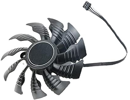 RAKSTORE PLA09215S12H - Ventilador para tarjetas gráficas, 88 mm, compatible con Gigabyte GTX 1660 GTX 1660 Ti RTX 2060 RTX 2070 MINI ITX silencioso ventilador de repuesto