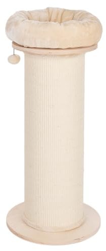 Natural Paradise – Kratzsäule Jasmine | Kratzbaum (S, Creme) | Höhe ca. 94cm