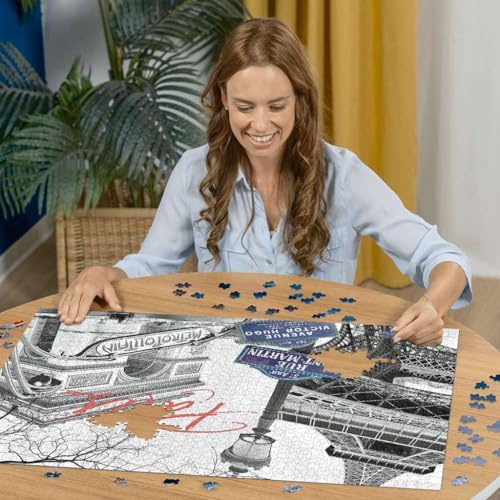 Ravensburger Puzzle für Erwachsene – Puzzle 1500 Teile – My Paris – Erwachsene und Kinder ab 14 Jahren – Hochwertiges Puzzle 80 x 60 cm – Städte & Monumente – 12000708