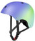 LANOVAGEAR Skaterhelm Fahrradhelm, Belüftung Sicherheit leicht Skateboarding Helm für Fahrrad Skateboard Scooter Kind Erwachsene (blau+grün+Zyan, M)