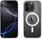 Apple iPhone 16 Pro 128 GB - Titan Schwarz + Clear Case mit MagSafe