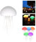 OKESYO LED Quallen Lampe, 17 Farben RGB Touch Quallenlampe, Tragbare Aufladbar Jellyfish Lamp, Geschenke für Valentinstag, Muttertag Frauen Männer Mama(Hängend Typ)