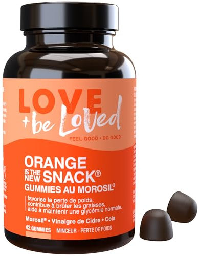 Gummies Morosil® et Vinaigre de Cidre | Minceur, Brûleur de Graisses, Perte de Poids | Efficacité Prouvée | 42 Gommes Végan | Love and be Loved (Lot de 1)