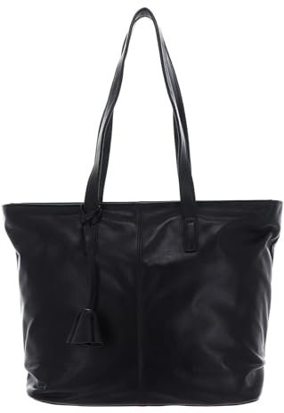 Picard Schultertasche Bella Shopper Black schwarz