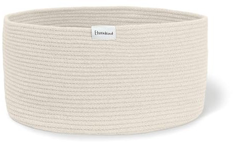 Ehrenkind® Aufbewahrungskorb – Spielzeugkorb für Kinder | In 3 Größen & Farben | Robustes Seilmaterial | Ideal als Wäschekorb oder Spielzeugaufbewahrung | 32x30x20 cm | Natur