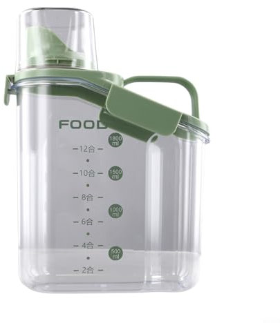 EasyByMall Poubelle anti-poussière pour chien avec double joint sécurisé pour une utilisation durable (vert)