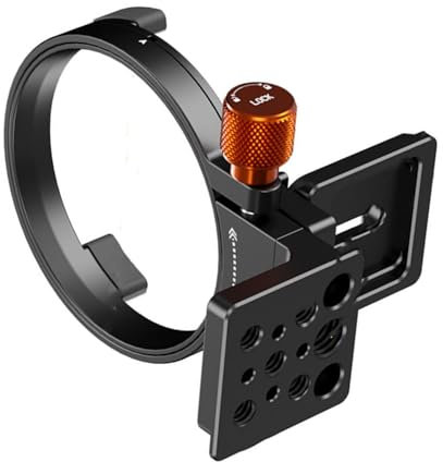 Collare girevole da orizzontale a verticale per treppiedi a sgancio rapido per DSLR per fotografia stabile