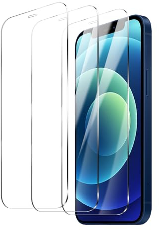 Lyootam 3 Stück Schutzglas für iPhone 12 mini, 9H Härte Displayschutz, gehärtetes Glas, blasenfrei, kratzfest, HD klar