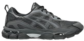 Asics GEL-NYC RGD Black/Pure Silver Sneaker, 1203A735-001, black/pure silver, 41.5 EU