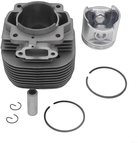 HEIBTENY 62Mm Chainsaw Cylinder Kit for MS090 High Performance for Piston Assembly with for Engineering Robust Durability for Heavy-Duty Cutting Tasks for Easy