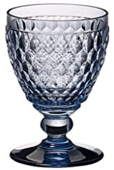 Villeroy & Boch Boston Coloured Copa de Vino Blanco, 230 mililitros, Cristal, Azul