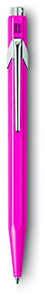 CARAN d'ACHE - Kugelschreiber 849 aus Metall - Fluo Rosa, 1 Stück (1er Pack)