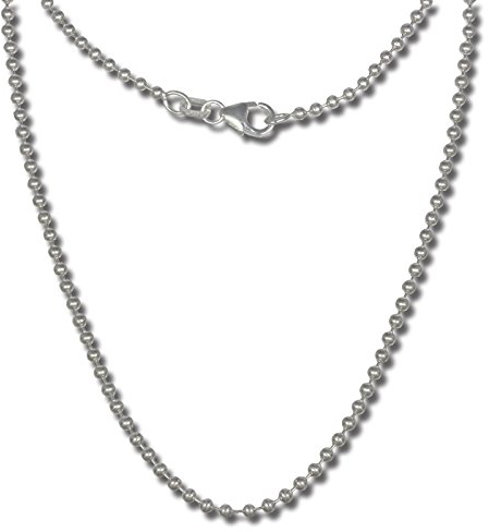 SilberDream Halskette silber Damen Schmuck 70cm Kugelkette 925 Silber SDK20670 Silber Halskette