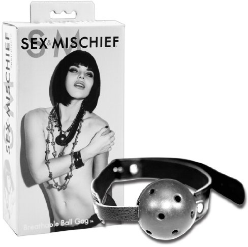 Knebel von Sex and Mischief, Länge: bis ca. 66 cm verstellbar, Durchmesser: ca. 5 cm