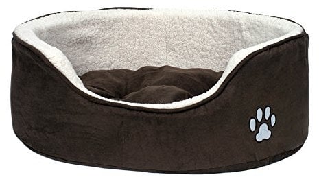 Petface Sams Luxus-Körbchen oval, L