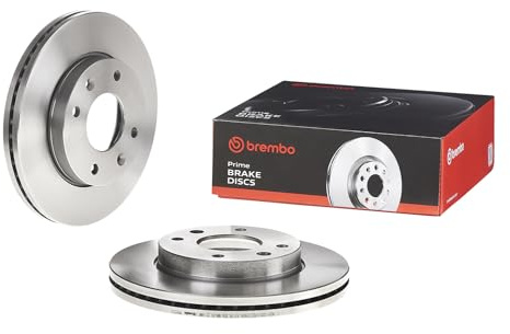 Brembo 09.9555.20 Standard vented Front Brake Rotor HYUNDAI/HYUNDAI (BEIJING)/INOKOM OE# 517122D310