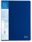 Exacompta - Réf. 88402E - Carton de 12 Protège-documents avec porte étiquette 3 faces Up Line - 40 pochettes - 80 vues - pour A4 - dimensions 24 x 32 cm - couverture en polypro rigide opaque - bleu