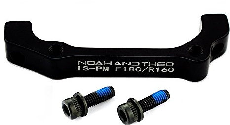 Adattatore frontale per freno a disco in lega di alluminio 6061, lunghezza 160 mm, standard internazionale, forcella IS/pinza PM, compatibile con tutte le marche come Shimano, Tektro, Hope, Magura, Promax, Avid, Hayes, Formula, Quad, ecc.