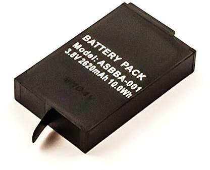 AccuCell Batterie Li-polymère compatible avec GoPro Fusion, 3,7 V, 2700 mAh, 10,0 Wh
