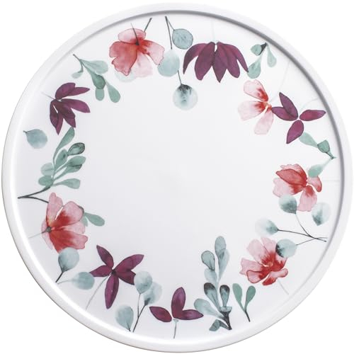 KAHLA 203321A50664C Pronto Heyday Tortenplatte 31 cm | Servierplatte mit Blumenmuster aus Porzellan