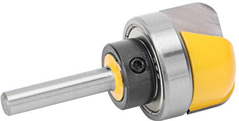 Eujgoov Round Nose Bit Core Box Bit Face Mill WoodRat Fräser Bit Holzbearbeitung Schneidwerkzeuge 1/4x1‑3/8 für die Holzbearbeitung