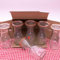 WECK 20er-Pack 250ml Saftflasche Set - 1/4L Glasflaschen - Ideal für Liköre, Säfte, Dressings & Saucen, Flaschen mit Deckel und Dichtung - Inklusive Etikett - Made in Germany