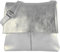 modamoda de T63LEDER Damen Leder Umhängetasche Schultertasche handmade in Italy, Farbe:Silber-Metallic